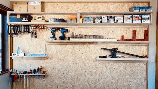 工具 DIY壁面収納棚 - 収納家具